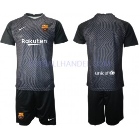 Barn Fotballdrakter Keeper FC Barcelona 2020-21 Kortermet M004